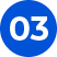 A blue circle with the number 0 3 in it.