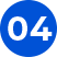 A blue circle with the number 0 4 in it.