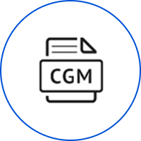 A picture of the cgm logo.